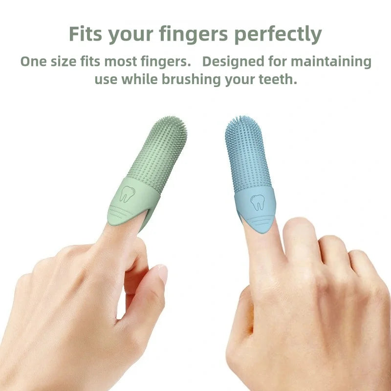 360° Silicone Finger Toothbrush for Dogs & Cats – Dental Care