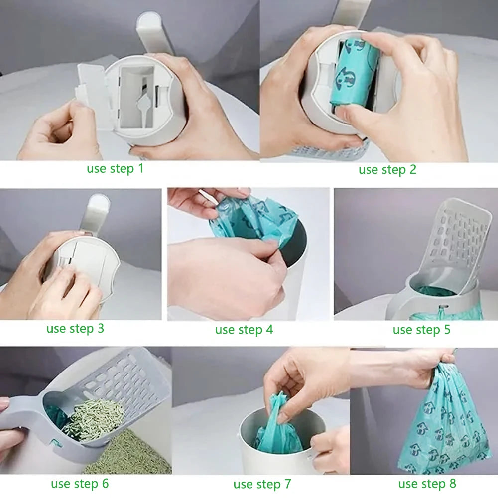 Cat Litter Scoop – Filter & Waste Picker Tool
